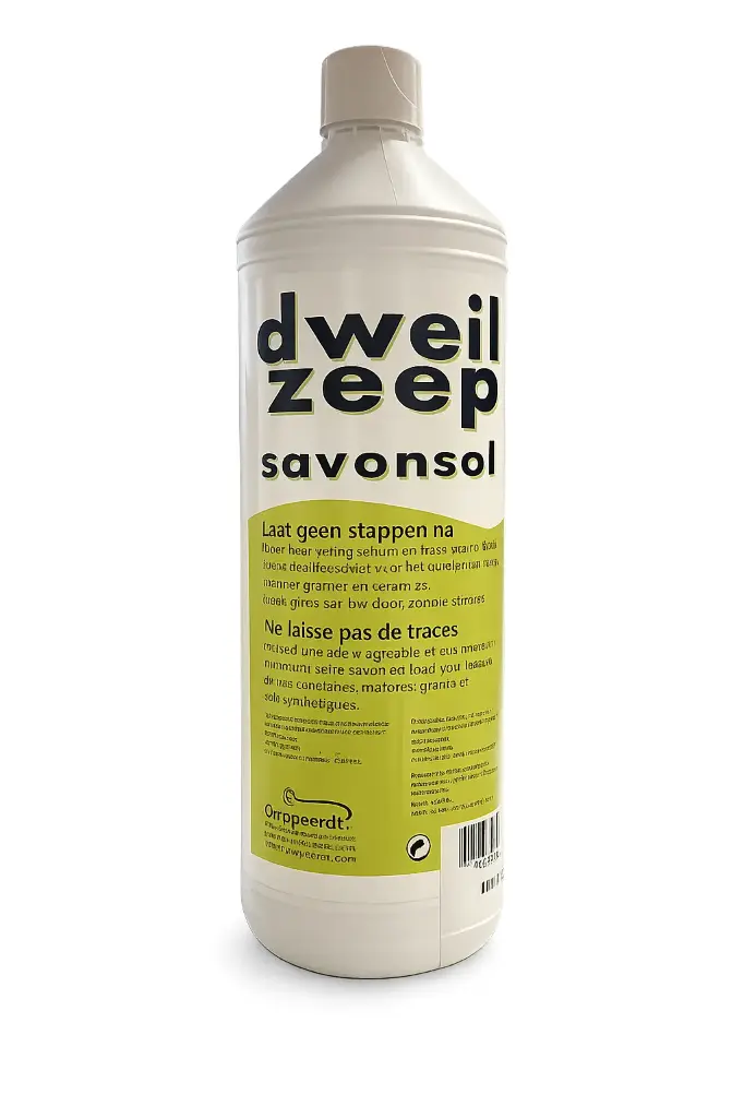 CHEMIEKOR Savon à récurer 1L | Savon pour sols authentique – 100 % biodégradable (Bouteille)