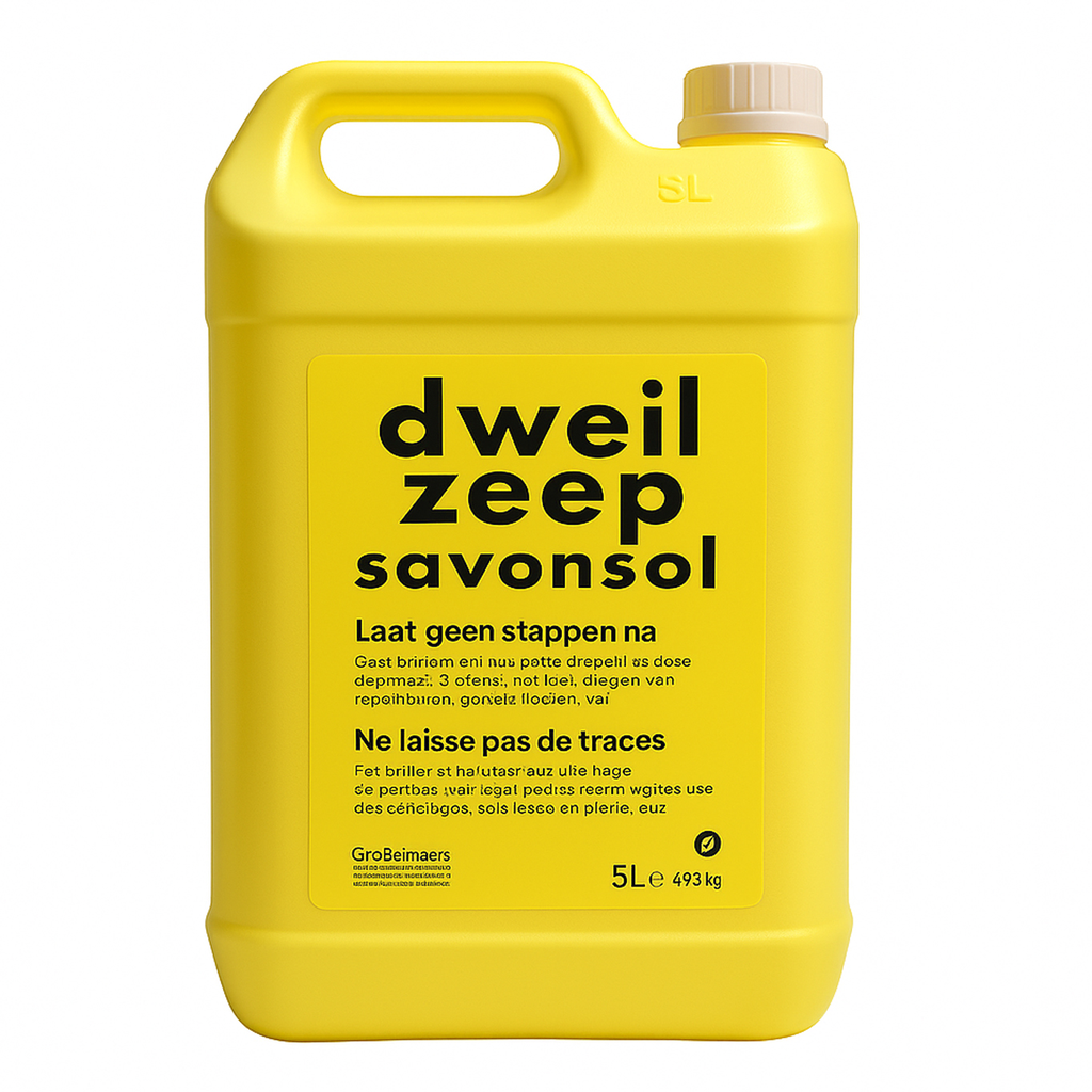 CHEMIEKOR Dweilzeep 5L | Authentieke Vloerzeep - 100% Biologisch Afbreekbaar