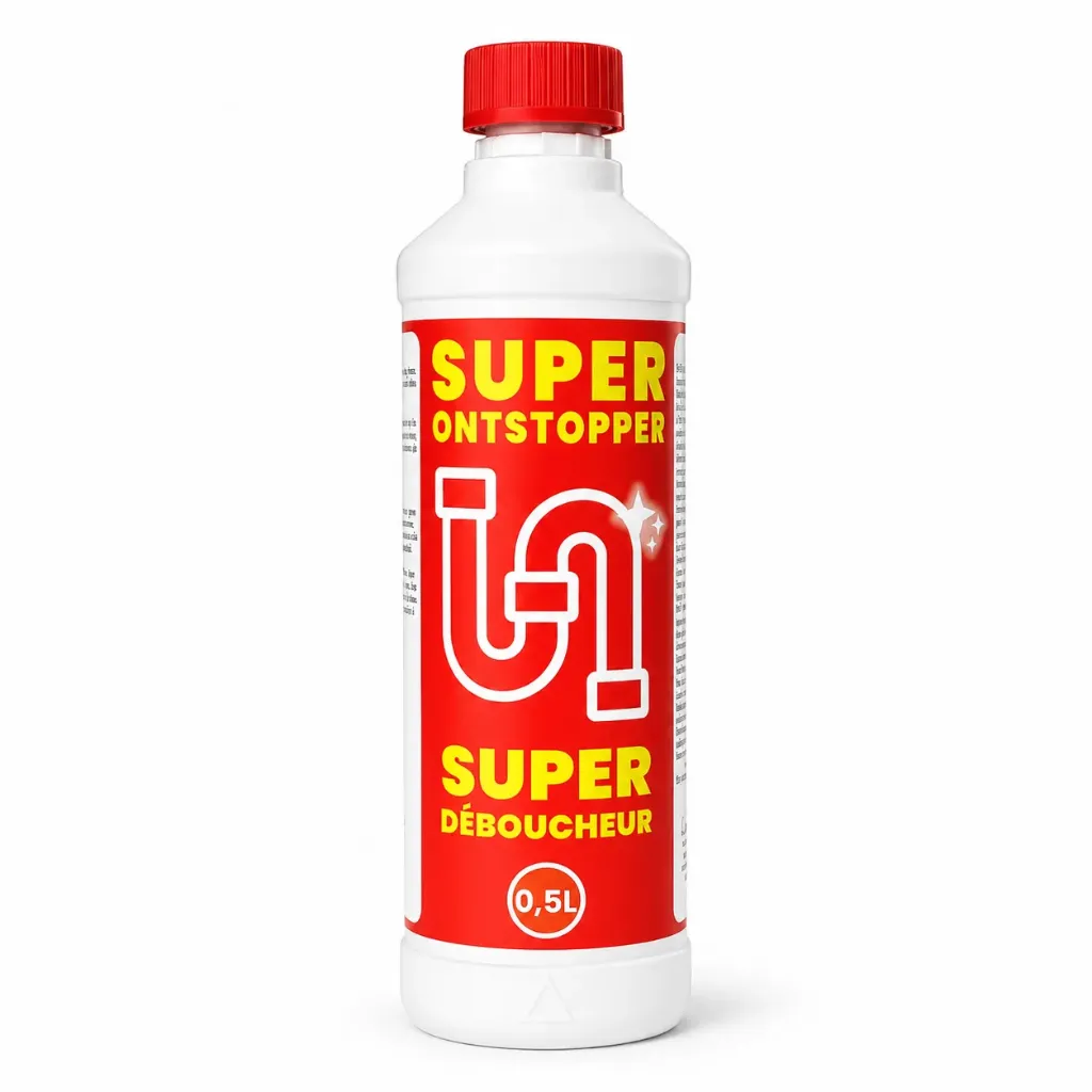 CHEMIEKOR Super Déboucheur 500 ML (Bouteille)