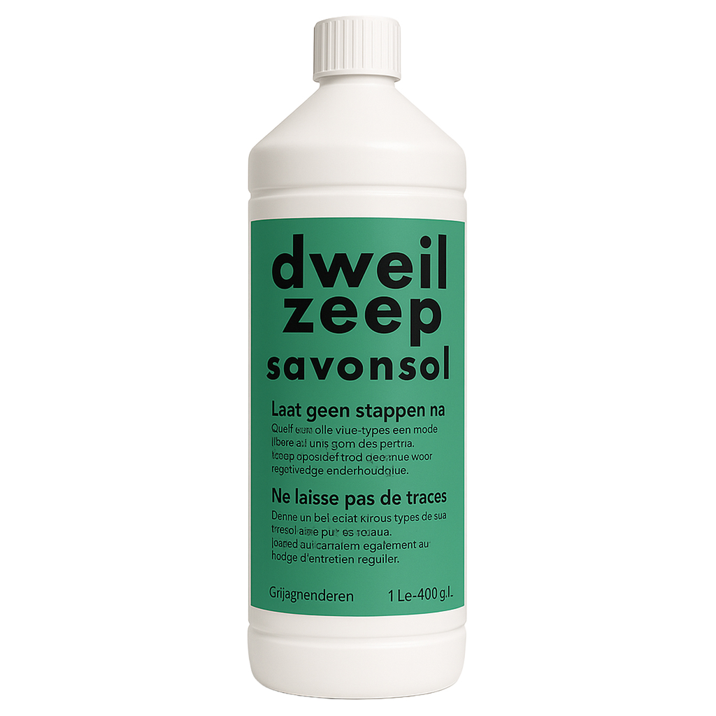 CHEMIEKOR Dweilzeep 1L | Authentieke Vloerzeep - 100% Biologisch Afbreekbaar