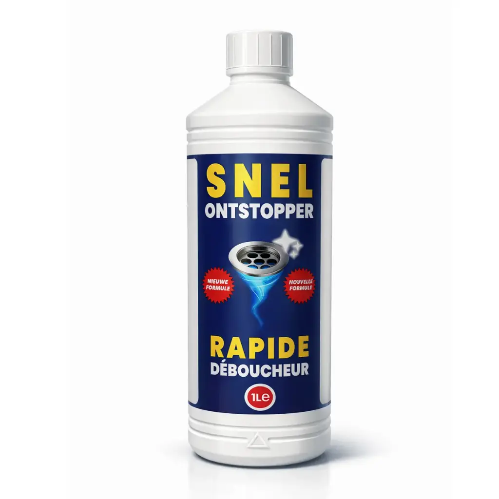 CHEMIEKOR Déboucheur Rapide 1L – Déboucheur à action rapide