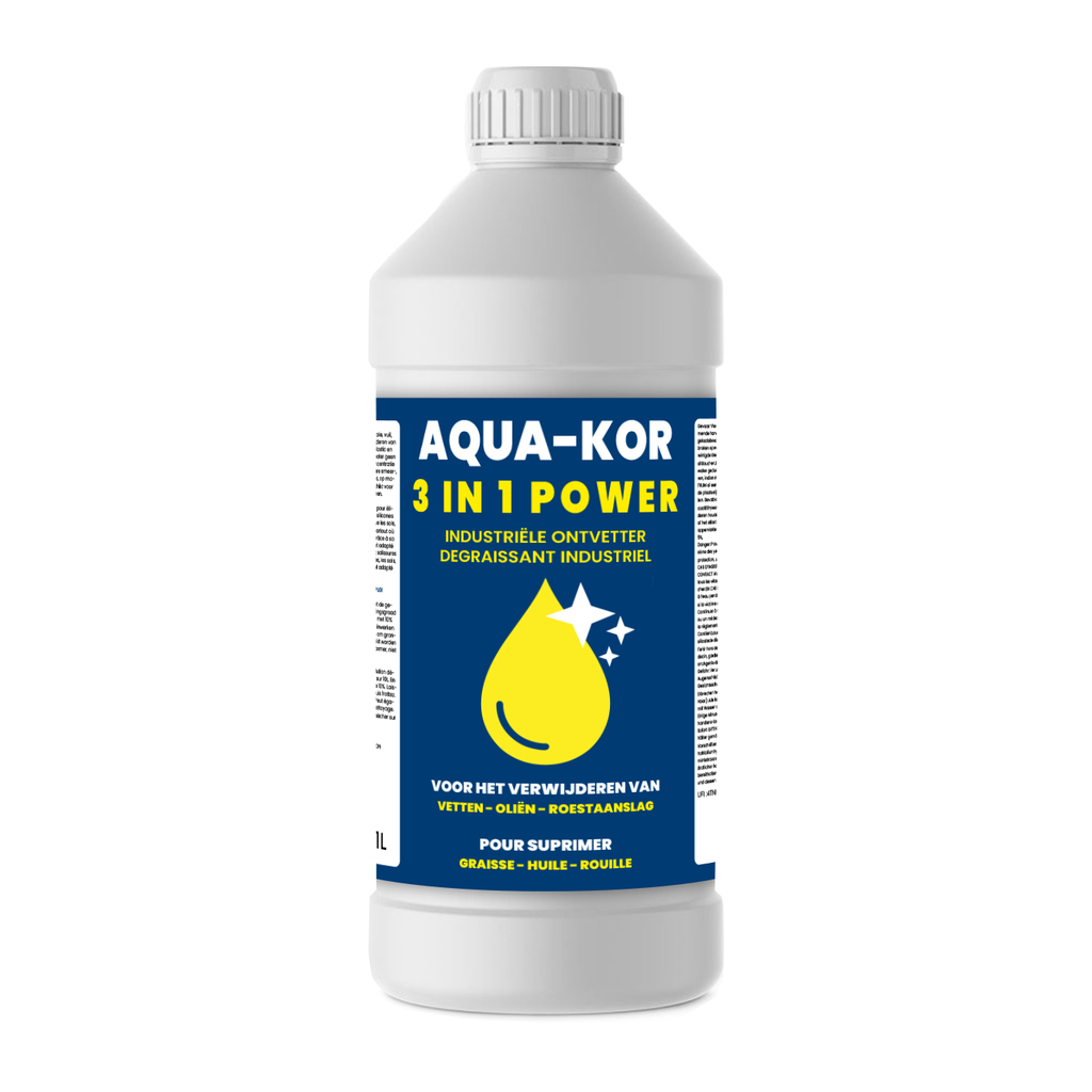 CHEMIEKOR AquaKor 1L – Removal of grease – Oil – Rust deposits