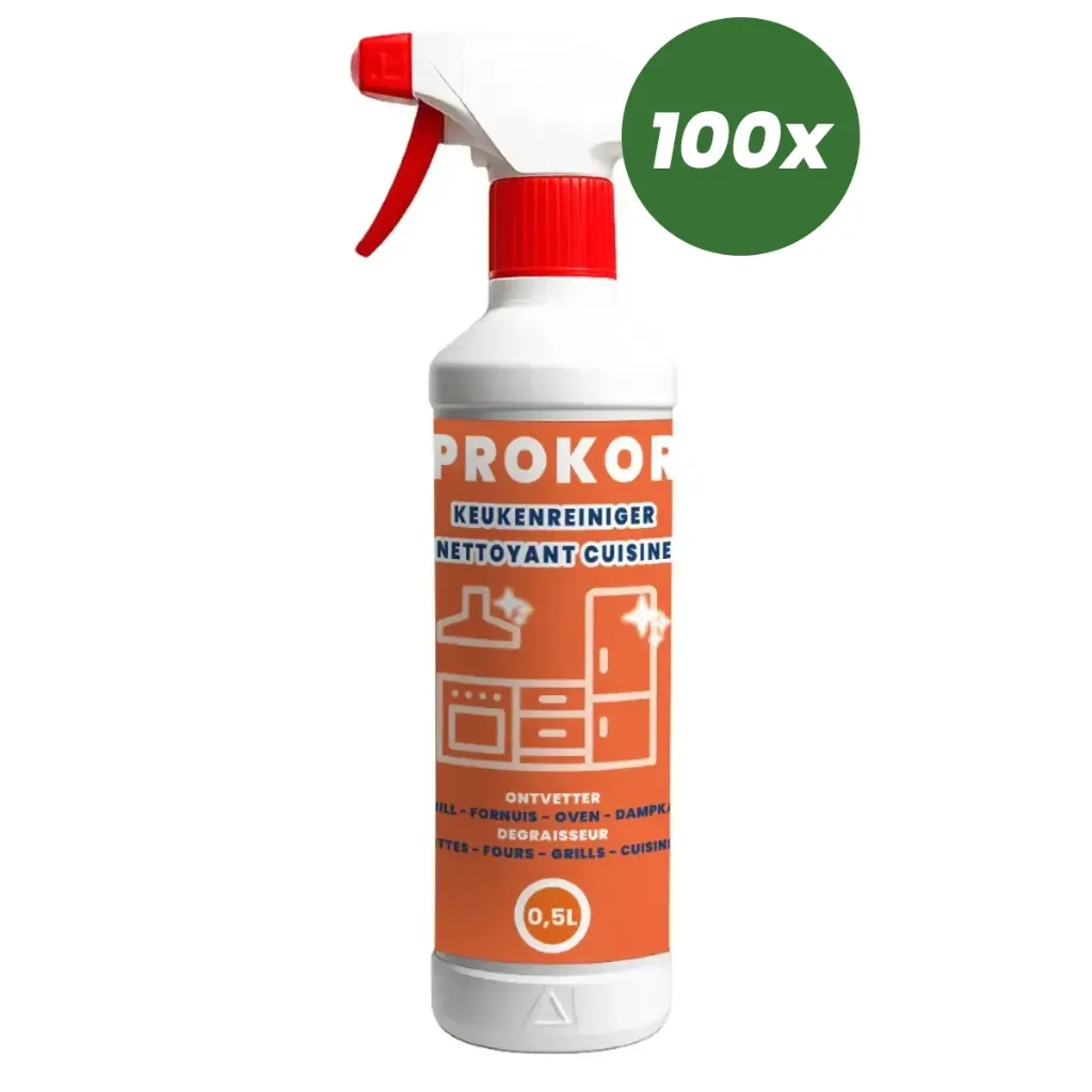 CHEMIEKOR Prokor 500 ML – Dampkap Ontvetter, Fornuis-, Oven- & Grillreiniger