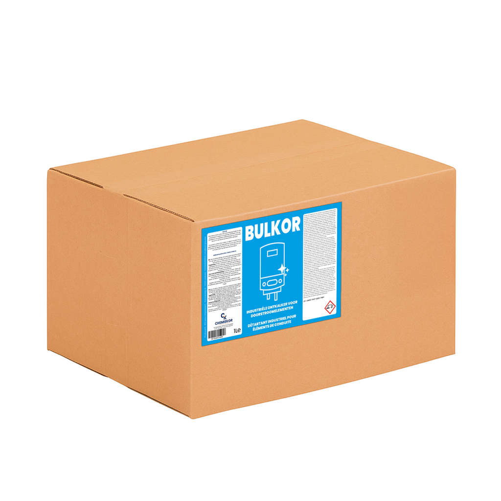 CHEMIEKOR BulKor 1L – Élimination du tartre des éléments de circulation