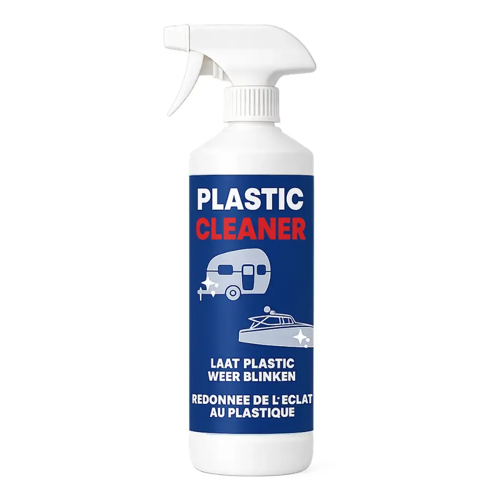 CHEMIEKOR Plastic Cleaner 500ml - PVC-Reiniger Voor Boten - Caravan Reiniger  (1 Fles)