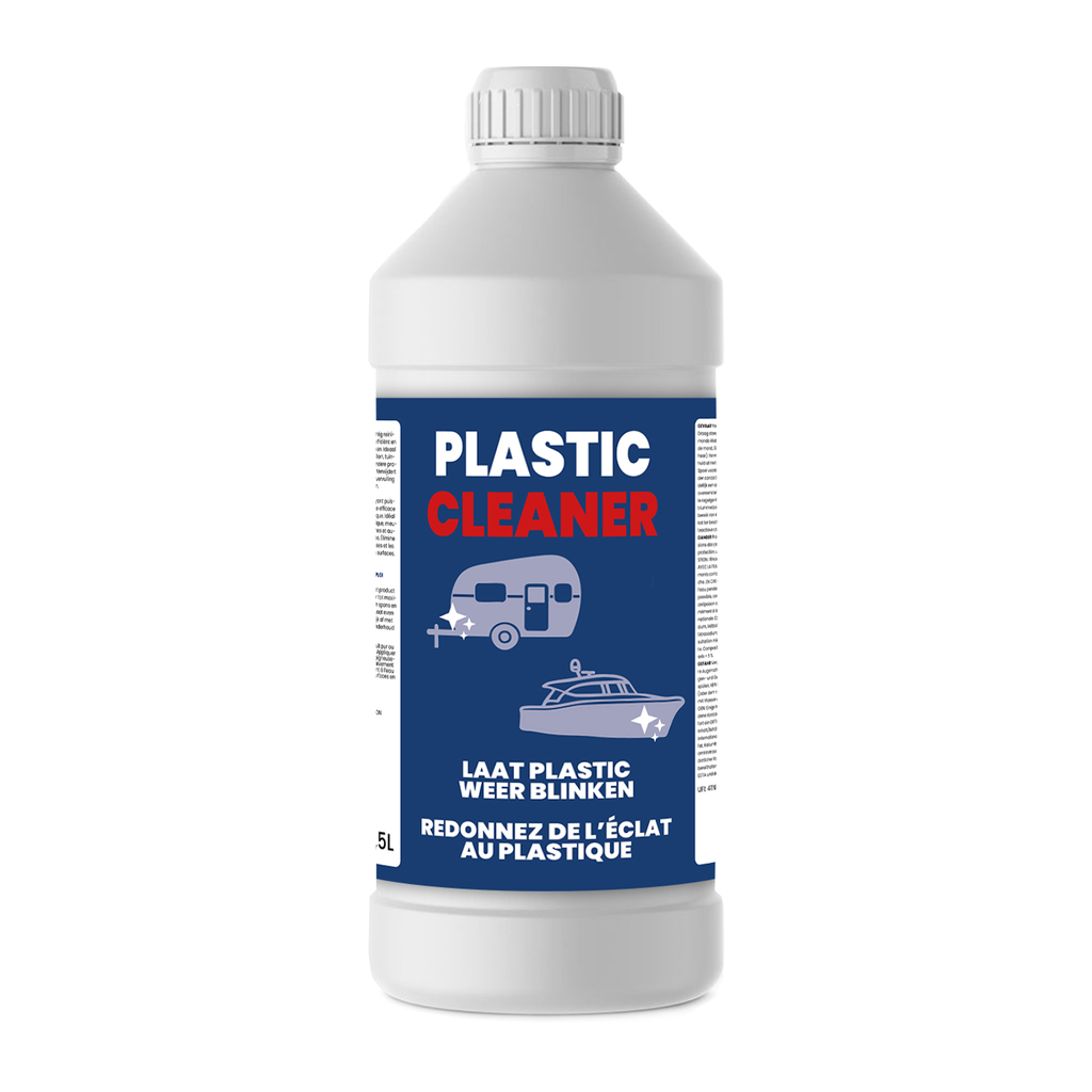 CHEMIEKOR Plastic Cleaner 1L - PVC-Reiniger Voor Boten - Caravan Reiniger  (1 Fles)