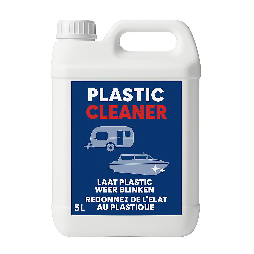 CHEMIEKOR Nettoyant Plastique 5L – Nettoyant PVC pour bateaux – Nettoyant pour caravane (Bouteille)
