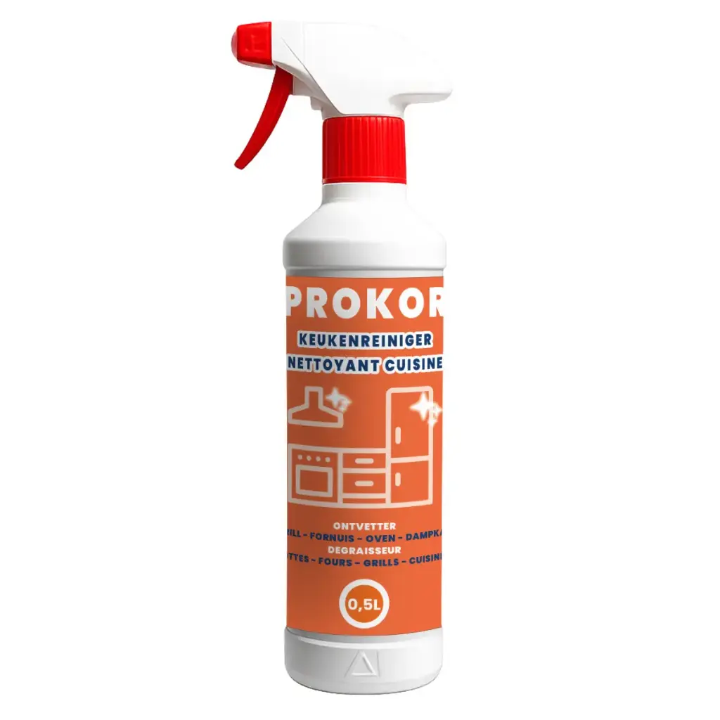 CHEMIEKOR Prokor 500 ML – Nettoyant pour hotte – Nettoyant pour cuisinière (Bouteille)