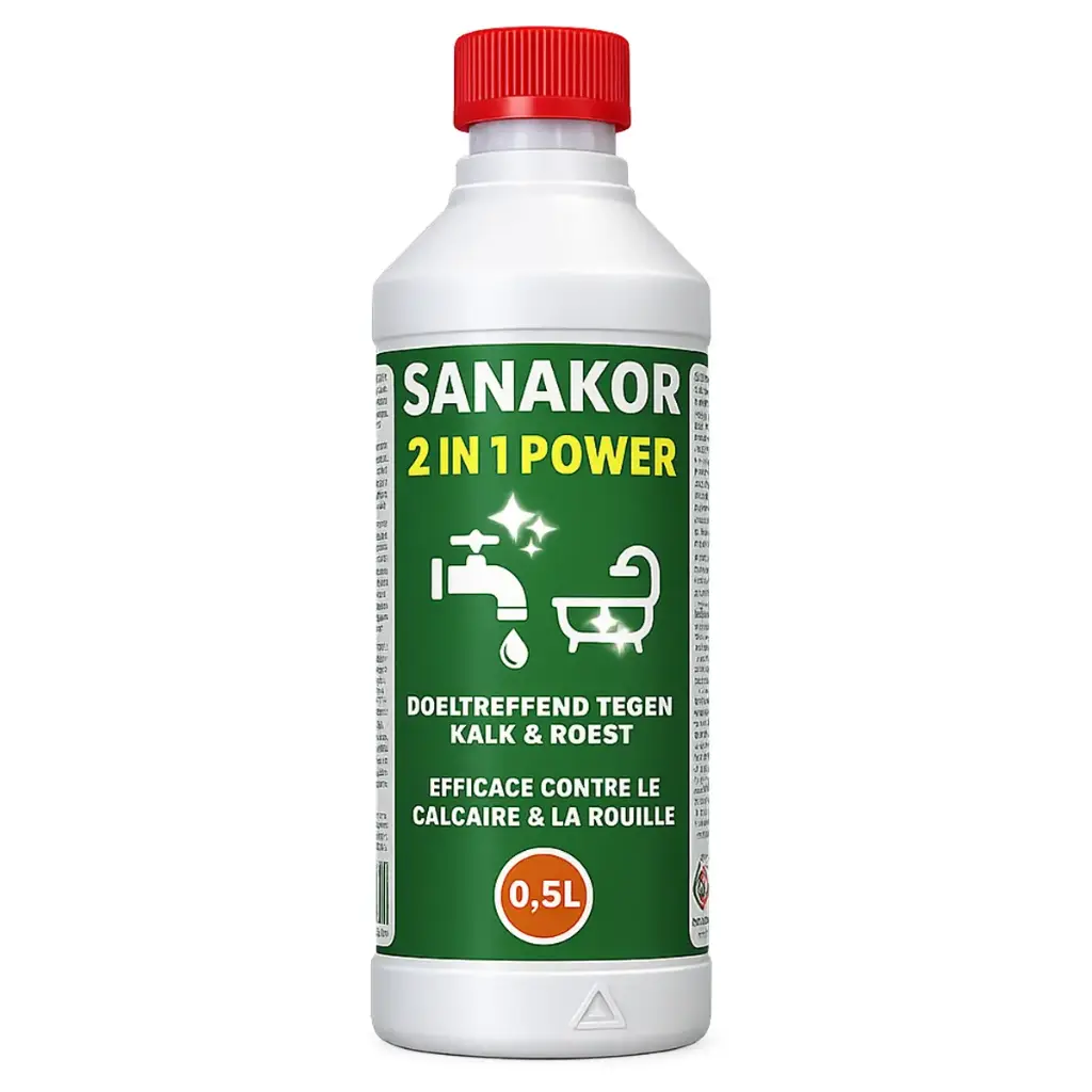 CHEMIEKOR Sanakor 500ML | Krachtige Sanitair Reiniger  (1 Fles)